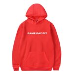 Game Day Fit Red Hoodie