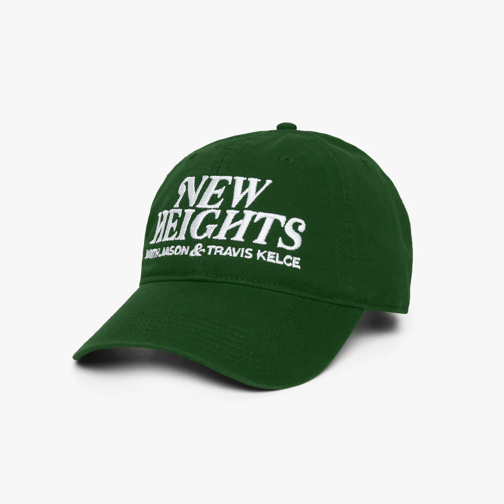 new heights green hat