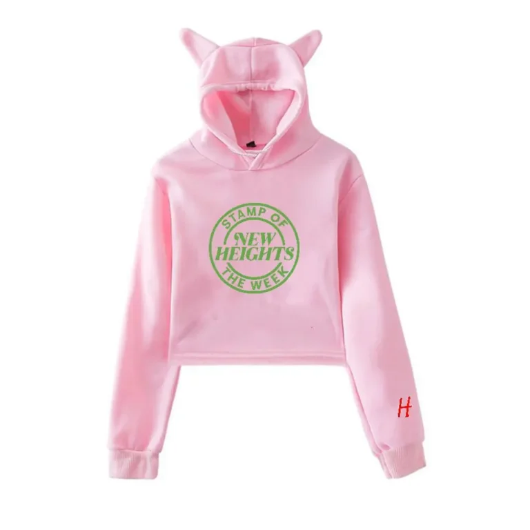 New Heights STAMP OF THE WEEK – Crop Top Hoodie